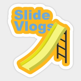 Slide Vlog Official Shirt Sticker